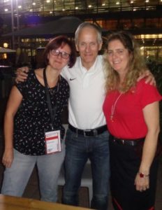Andreas Brandhorst mit Eva und Amandara © Amandara M. Schulzke
